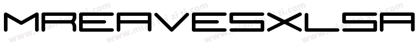 mreavesxlsanot bold字体转换